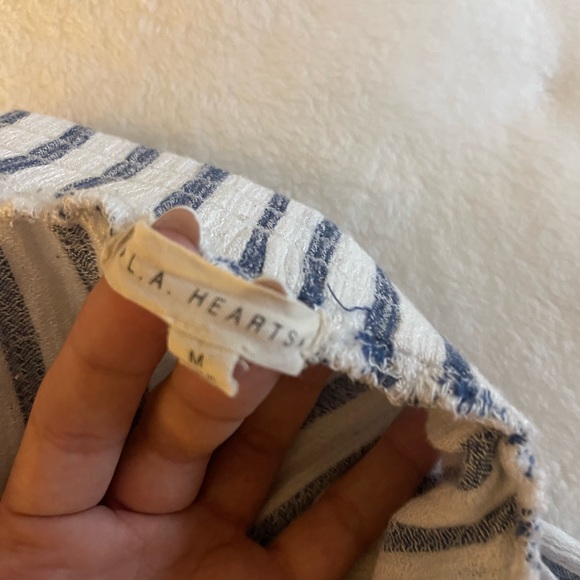 PACSUN White striped loose beach pants - Picture 3 of 4